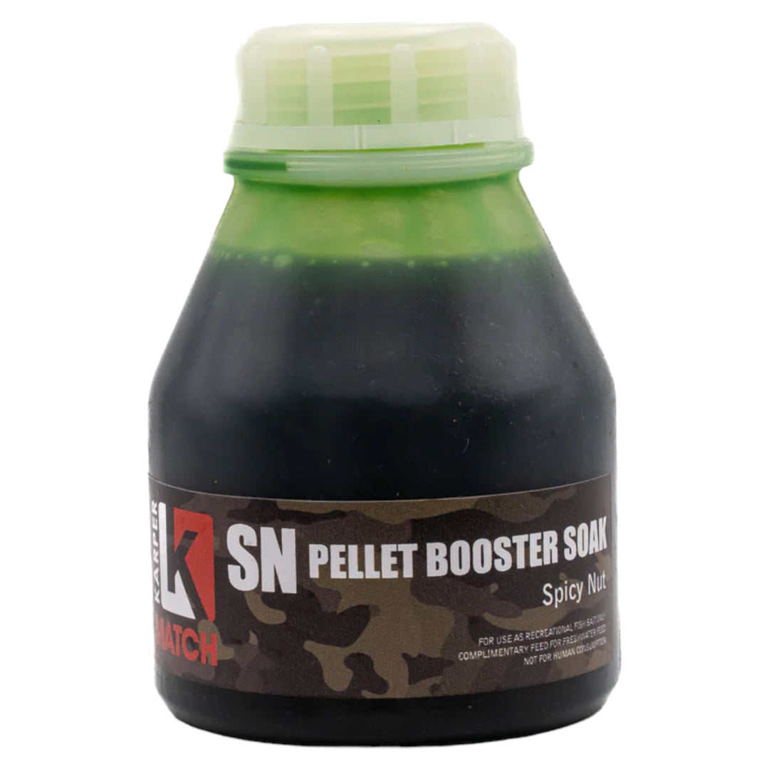 Pellet Booster Soak Green (Match) - SN (Spicy Nut)