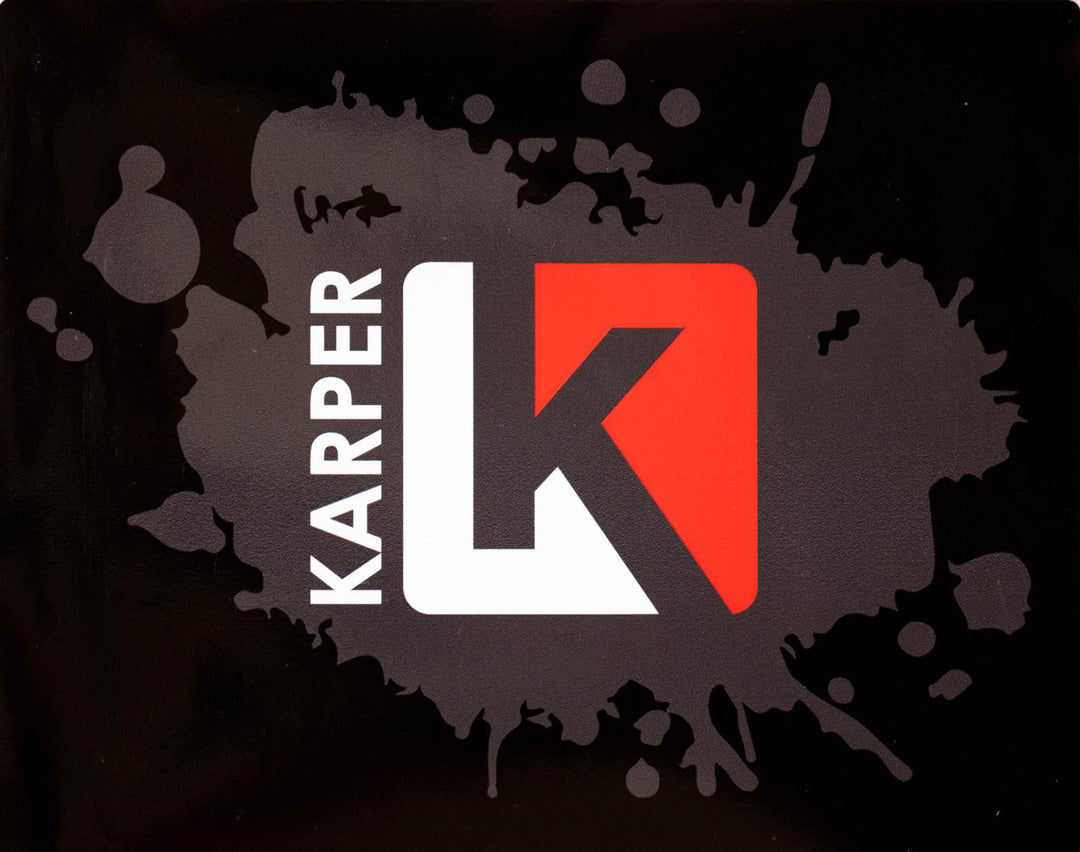 KARPER Square Splat Logo Bucket Sticker