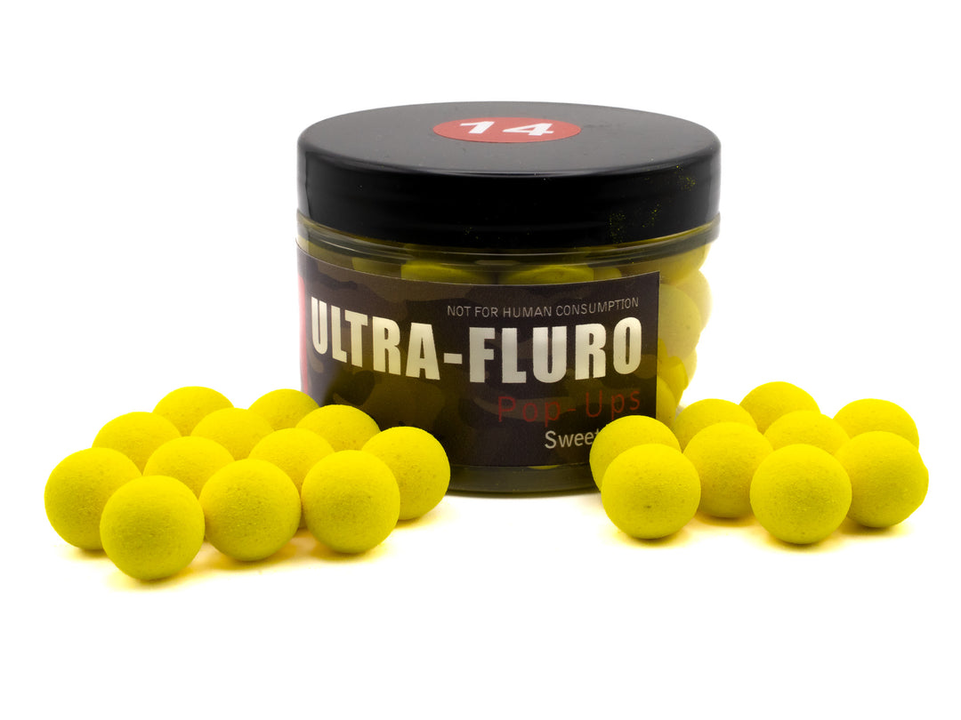 Ultra-Fluro Yellow Pop Ups - SCZ (Sweetcorn)