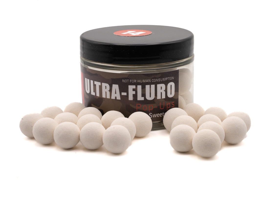 Ultra-Fluro White Pop Ups - SCZ (Sweetcorn)