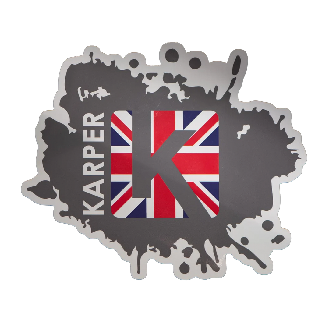 KARPER UK Splat Logo Bucket Sticker