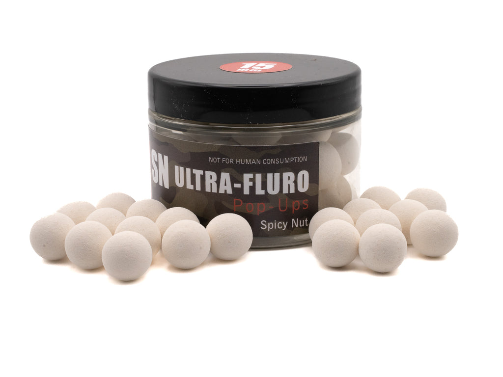 Ultra-Fluro White Pop Ups - SN (Spicy Nut) – Karper Ltd